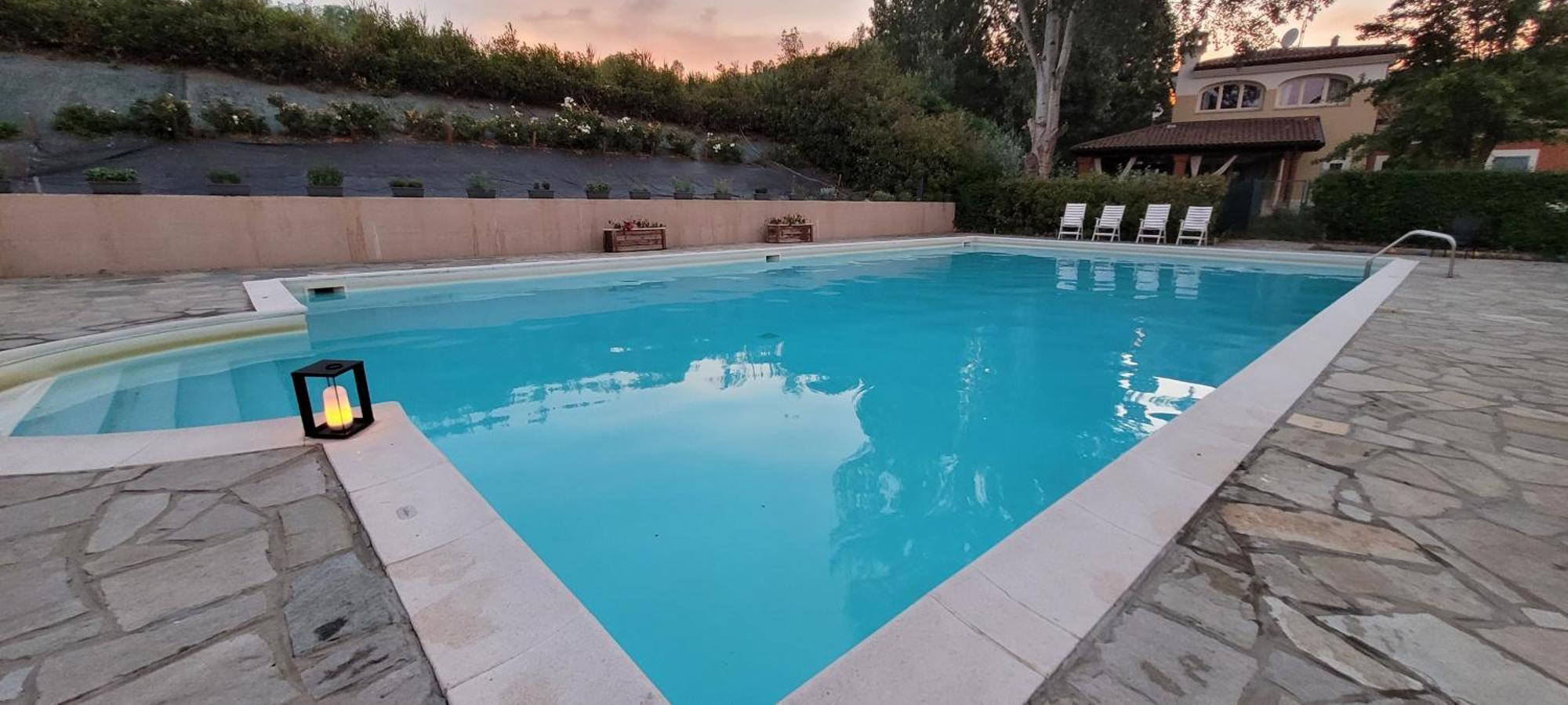 Serravalle d'Asti Aura Loving Home Con 4 Posti Letto, Cucina Completa, Terrazzo Ed Un Grande Parco Verde מראה חיצוני תמונה